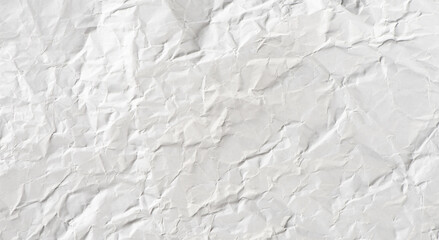 Obraz premium white crumpled paper texture background 