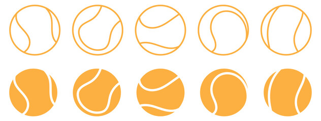 tennis ball icon page symbol for your web site design tennis ball icon logo, app, UI. tennis ball icon in trendy flat style isolated ball icon Vector illustration.