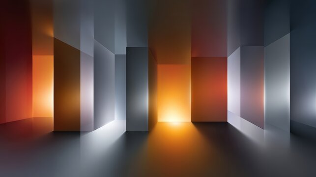 Abstract light and shadow background dynamic abstract background featuring interplay of light and shadow rendered in graphics