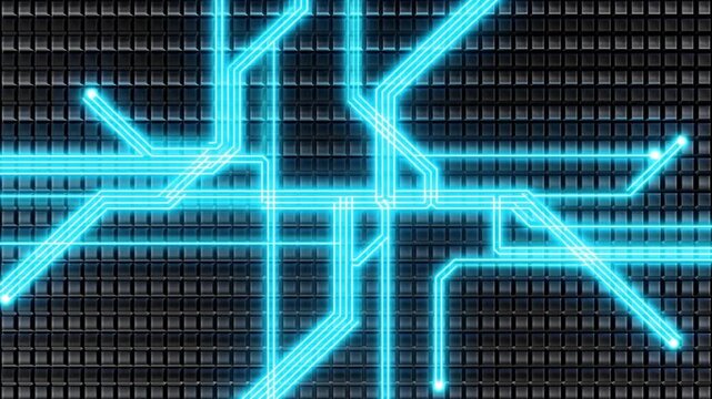 Smart city traffic navigation route on digital map