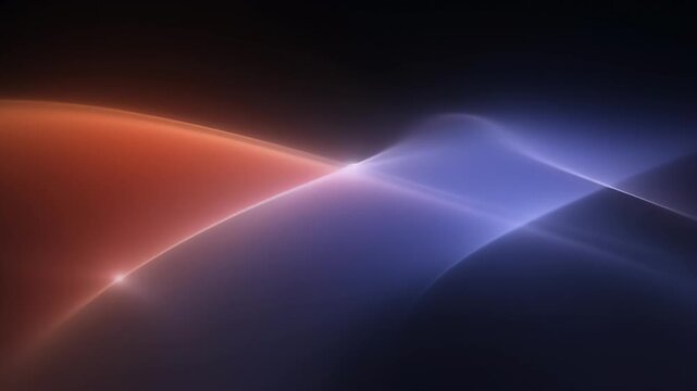 Abstract background featuring two curved light sources in opposite corners of image