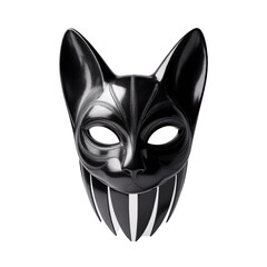 Obraz premium black cat mask