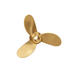 Three-Blade Bronze Marine Boat Propeller
