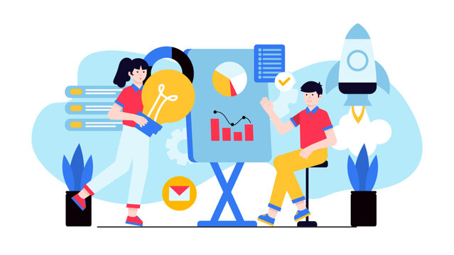 Flat Design Prototype and Product Development