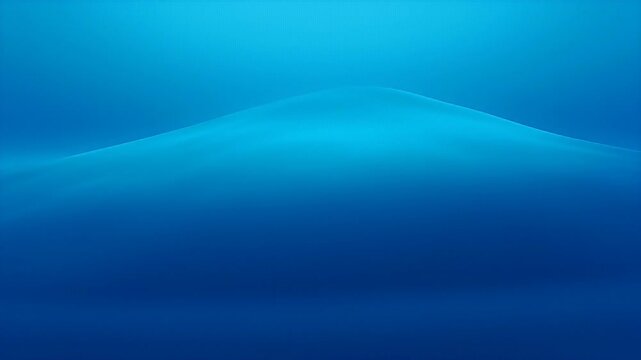 Serene smooth gradient abstract background with blue hues and minimalist composition