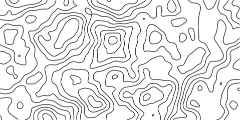 Vintage black vector wallpaper featuring a seamless abstract line pattern with repetitive floral swirls and a decorative wave texture for textile design © Mohammad