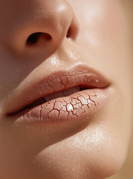 Dry Cracked Lips and Skin