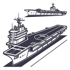 Aircraft Carrier ship naval military vessel © MST RAMIJA