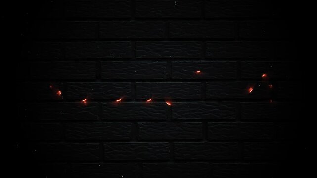 August 28 Text Neon Glowing Month Date Animation