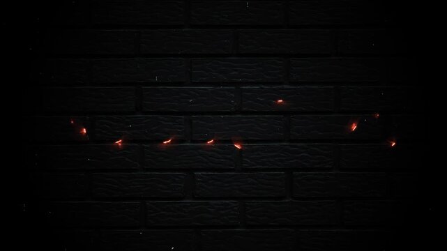 August 29 Text Neon Glowing Month Date Animation