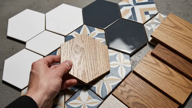 Selecting Wooden Tile for Flooring Design.
