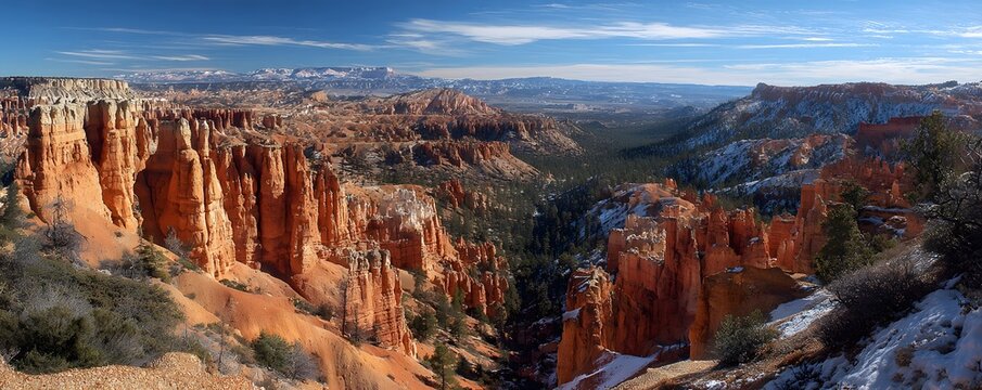 Bryce Canyon red rock formations
