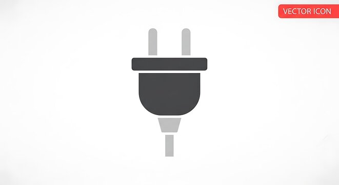 Electric plug power outlet connector.