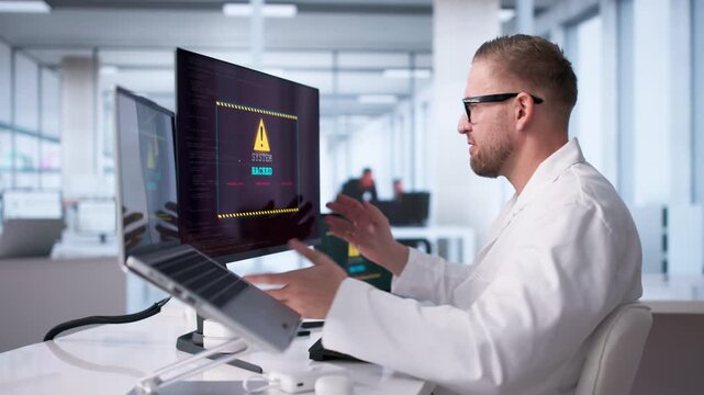Doctor Reacts With Shock To Ransomware Attack