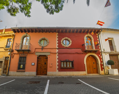 Typical house in the city of Picanya