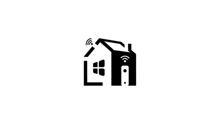 Fototapeta premium Smart Home Automation and IoT Technology Icon