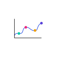 Obraz premium Business graphs icons depicting charts, analytics, statistics, growth trends, financial reports, dashboards, data visualization, performance, strategy, monitoring, and insights.