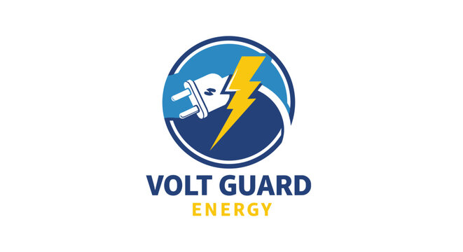 Volt Guard Energy Electric Logo 1.
