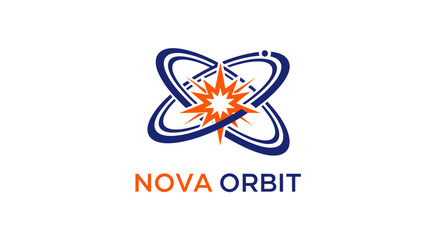 Nova Orbit Logo Design Concept.
