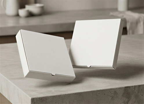 Box Pizza white