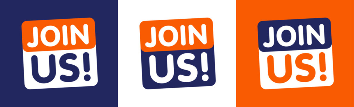 Set on Join us icon