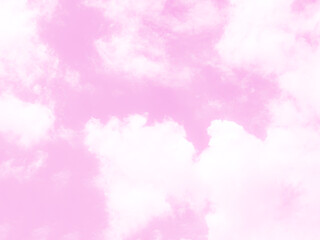 Obraz premium Purple pink sky nature background pastel dreamy fluffy gradient peaceful fantasy abstract cute cloudy nature environment.