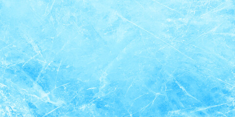 abstract light blue ice texture background with frozen crystal patterns, making it an ideal choice for seasonal holiday designs. © Daiyan