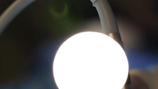 Close-up view medical device light. Advanced technology provides precision healthcare procedures. Represents innovation, dedicated care, hopeful futures, instilling confidence, trust.