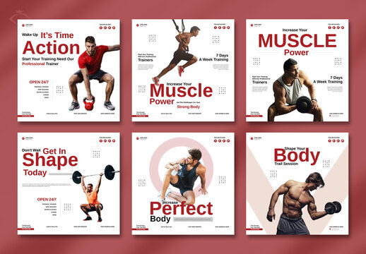 Gym Social Media Post