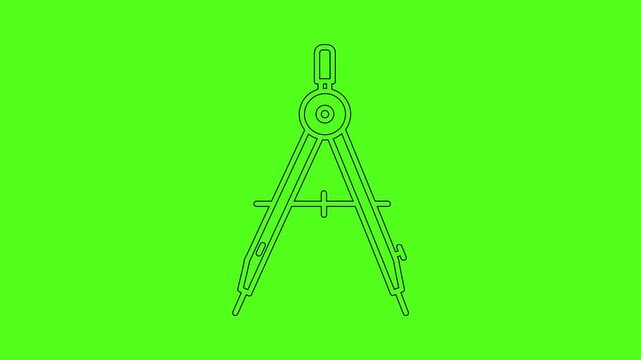 Drafting Compass Tool for Architectural Design and Geometry Animation