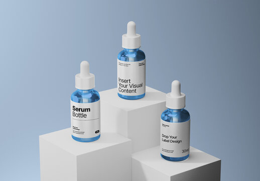Serum Bottle Mockup