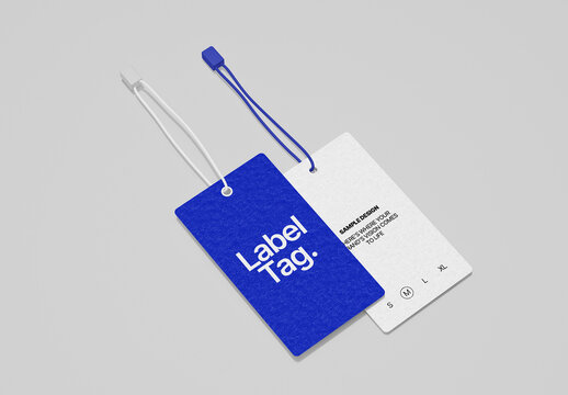 Label Tag Mockup