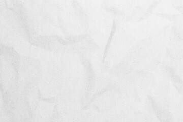 Obraz premium White recycled craft paper texture as background. Grey paper texture, Old vintage page or grunge vignette of old newspaper. Pattern rough art creased grunge letter. Hardboard with copy space for text.
