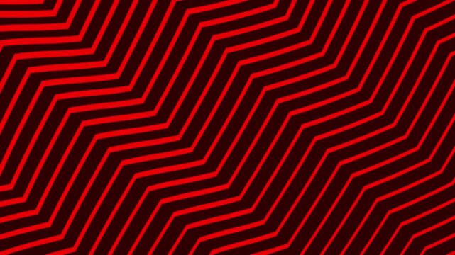 Red abstract background with zigzag lines. Ideal for modern designs, backgrounds, web graphics, and digital artwork.