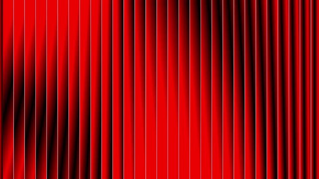 Abstract red vertical stripes background with theater curtain effect