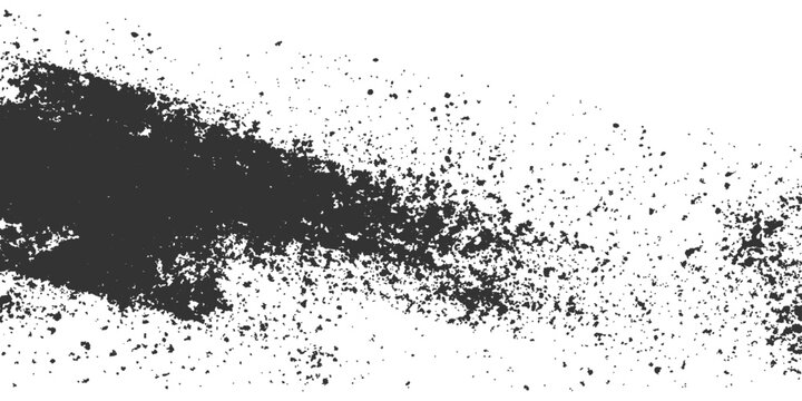 Abstract black grunge mark, a striking design of textures, contrasts, and subtle grit creating an intriguing visual narrative.