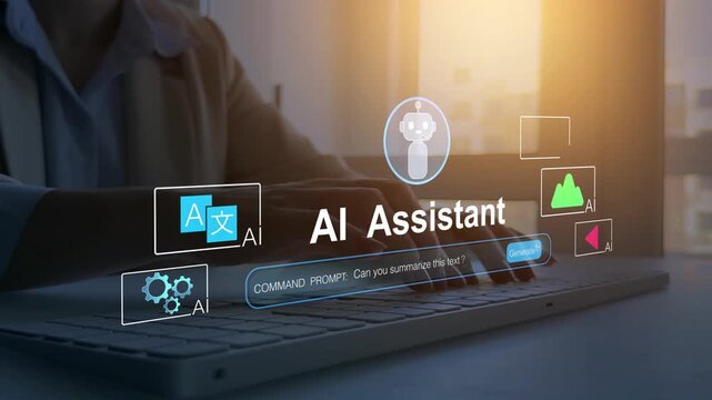 Interaction with the Ai assistant to solve some tasks more easily. Image generator, documents, marketing and advertising, bot writing and coding.AI Agents and assistants. Ai Content Generator. 	