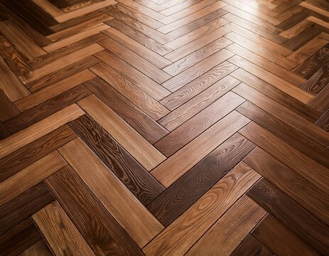 detail of wooden parquets floor wood floor surface copy space