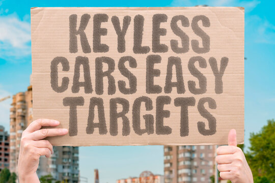 "Keyless Cars Easy Targets" Keyless cars have become the easiest targets for organized theft rings using signal devices. CAR. KEYLESS. THEFT. SECURITY. TECH.