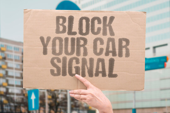 "Block Your Car Signal" Blocking your car's keyless fob signal with a Faraday pouch is the simplest theft deterrent. CAR. KEYLESS. SECURITY. THEFT. PREVENT.