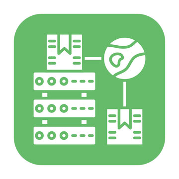 Master Data Vector Icon