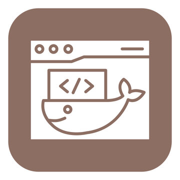 Docker Image Vector Icon