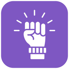 Obraz premium Courage Vector Icon