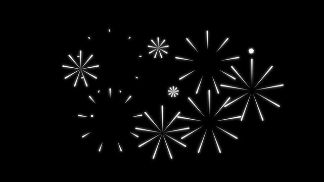 circle bursting firework motion graphics template, Line shape blast animation, shiny sparkle lines and pop-up blust, Circle bursting, circle burst line shape, line blast on black screen background,