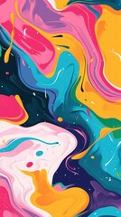 Obraz premium Abstact painting art backgrounds.