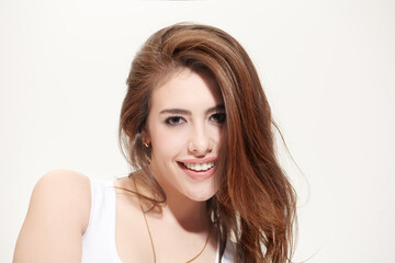 Obraz premium Joyful Beauty Portrait