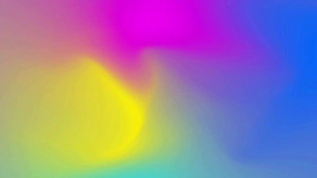 NEON CC Abstract blurred gradient mesh background in bright colors. Colorful smooth template Soft color background Color neon gradient. Moving