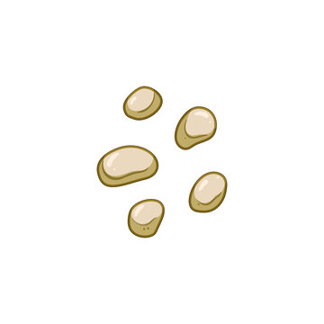 Illustration of intestinal parasites - helminths - showing worms in the digestive tract to represent infection, disease, veterinary and medical research, hygiene and prevention