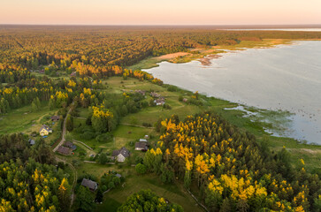 Natturi fishing village. Lahemaa National Park. Estonian nature.  © Elvis