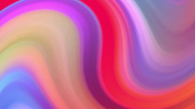 Rainbow color blurred gradient with lights us background with copy space for graphic design. 4k motion animation Gay Pride LGBT concept